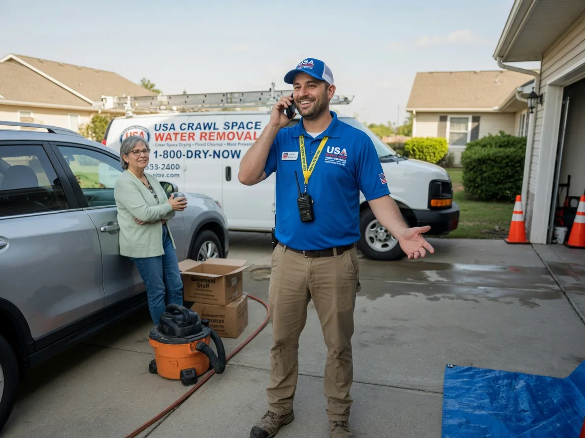 Crawl Space Water Removal Peggs, OK FAQs